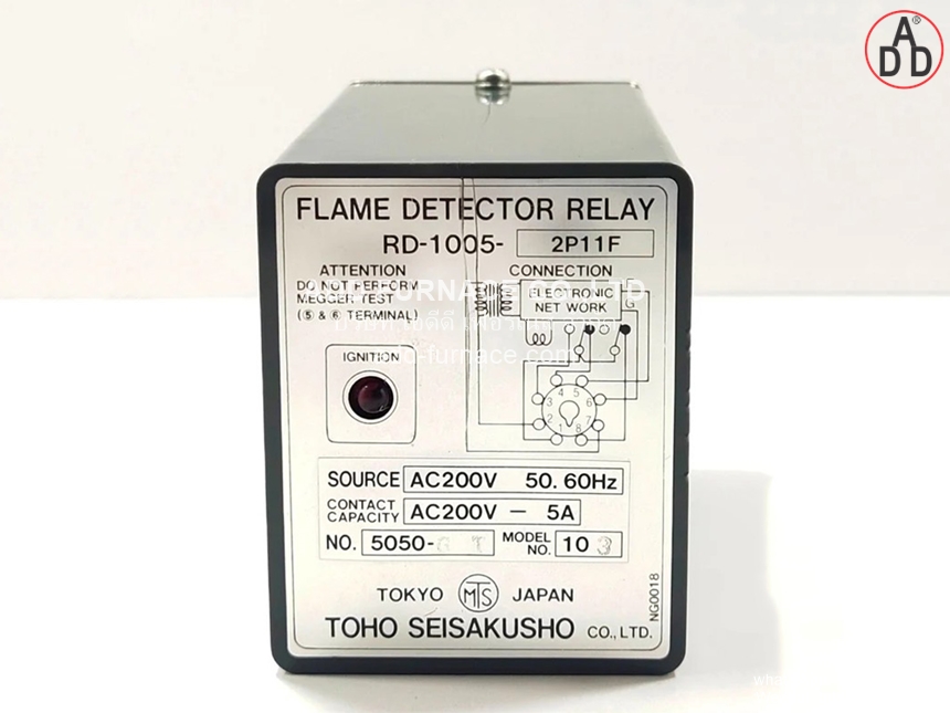 RD-1005-2P11F Flame Detector Relay (1)